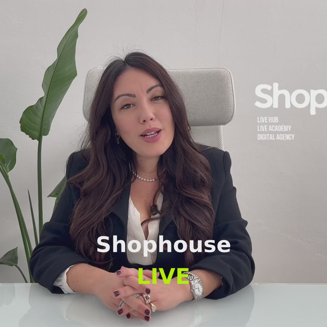 Masterclass Gratuita Shophouse Live: Come Vendere su TikTok Shop con il Metodo L.I.V.E.